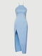 Сукня у білизняному стилі блакитна | 6420286 | фото 8