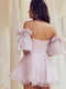 Сукня А-силуету пудрового кольору | 6420292 | фото 5