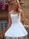Сукня А-силуету біла | 6420295 | фото 4