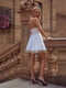 Платье А-силуэта белое | 6420295 | фото 8