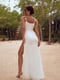 Сукня у білизняному стилі молочного кольору | 6420303 | фото 7