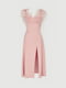 Сукня А-силуету ніжно-рожева | 6420305 | фото 9