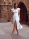 Сукня А-силуету молочного кольору | 6420306 | фото 4