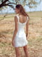 Платье-футляр молочного цвета | 6420319 | фото 8
