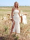 Сукня-футляр молочного кольору | 6420328 | фото 2