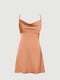 Платье в бельевом стиле оранжевое | 6420335 | фото 9
