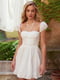 Сукня А-силуету молочного кольору | 6420363 | фото 4