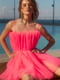 Сукня А-силуету рожева | 6420469 | фото 3