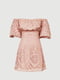 Сукня А-силуету пудрового кольору | 6420488 | фото 8
