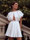 Сукня А-силуету біла | 6420500 | фото 4