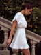 Сукня А-силуету біла | 6420500 | фото 6