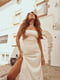 Сукня у білизняному стилі молочного кольору | 6420510 | фото 3