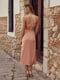 Сукня у білизняному стилі теракотового кольору | 6420511 | фото 6
