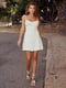 Платье в бельевом стиле молочного цвета | 6420513 | фото 2