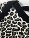Боді чорно-біле в леопардовий принт | 6420747 | фото 3