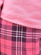 Рожеві штани в клітку | 6420991 | фото 2