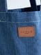 Сумка-шопер синяя джинсовая | 6422355 | фото 5