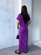 Платье фиолетовое | 6422458 | фото 7