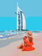 Картина за номерами "Під вітрилом Дубаю" (40х50 см)    | 6424121