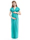 Сукня для вагітних бірюзового кольору | 5770555 | фото 7