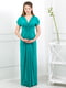 Сукня для вагітних бірюзового кольору | 5770555 | фото 8