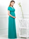 Сукня для вагітних бірюзового кольору | 5770555 | фото 10