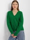 Пуловер зеленый | 6425126
