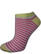 Шкарпетки короткі кольорові в смужку | 6425354