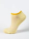 Шкарпетки короткі жовті | 6425458