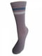 Шкарпетки бузкового кольору в смужку | 6425489 | фото 2