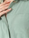 Блуза оливкова на ґудзиках. | 6430698 | фото 5
