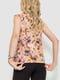 Блуза пудровая в цветочный принт | 6430703 | фото 4