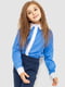 Блуза блакитна | 6430711 | фото 3