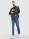Куртка джинсова сіро-синя | 6430904 | фото 2
