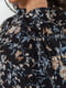 Сукня А-силуету чорна з принтом | 6430984 | фото 5