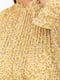 Сукня А-силуету гірчична з візерунком | 6430998 | фото 5