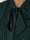 Сукня А-силуету смарагдова з візерунком | 6431010 | фото 5