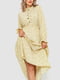 Сукня А-силуету пісочна з візерунком. | 6431025 | фото 2
