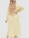 Сукня А-силуету пісочна з візерунком. | 6431025 | фото 4