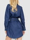 Сукня-сорочка темно-синя | 6431046 | фото 4