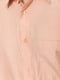 Рубашка темно-персиковая | 6431057 | фото 5
