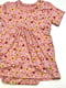 Боди-платье розовое в цветочный принт | 6425873 | фото 2