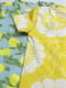 Боди желтое в цветочный принт | 6425878 | фото 2
