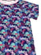 Нічна сорочка "Метелики" фіолетова в принт | 6425930 | фото 2