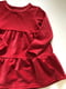 Сукня червона велюрова | 6426132 | фото 2