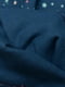 Сукня синя з квітковим принтом та мікроначосом | 6426547 | фото 6