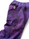 Штаны фиолетовые с принтом | 6426981 | фото 3