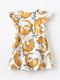 Сукня молочного кольору з принтом | 6427253 | фото 2