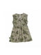 Сукня кольору хакі з принтом | 6428380 | фото 2
