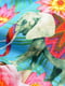 Сарафан голубой в цветочный принт | 6429490 | фото 3